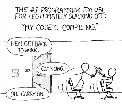 compiling fast